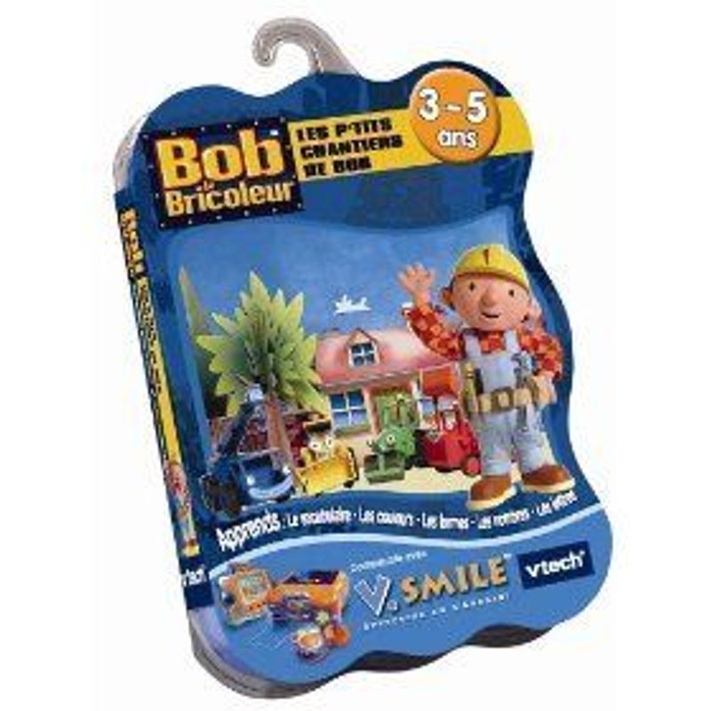 Bob Le Bricoleur : Les P'tits Chantiers De Bob - Jeu Pour V.Smile (Vtech Vsmile)