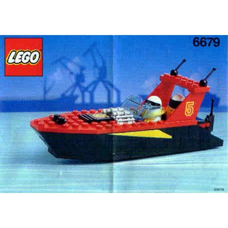 LEGO 6679 - Bateau Hors Bord ' DarkShark