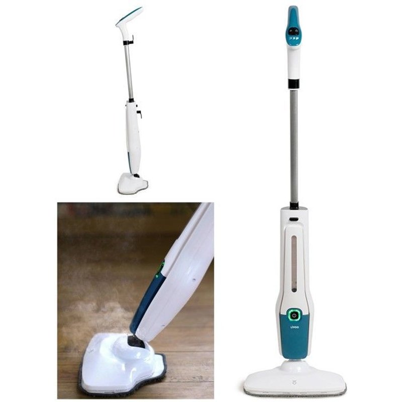 Balai Vapeur 450ML 1300W Pratique Rapide Simple d?utilisation Vapeur réglable Nettoyeur vapeur