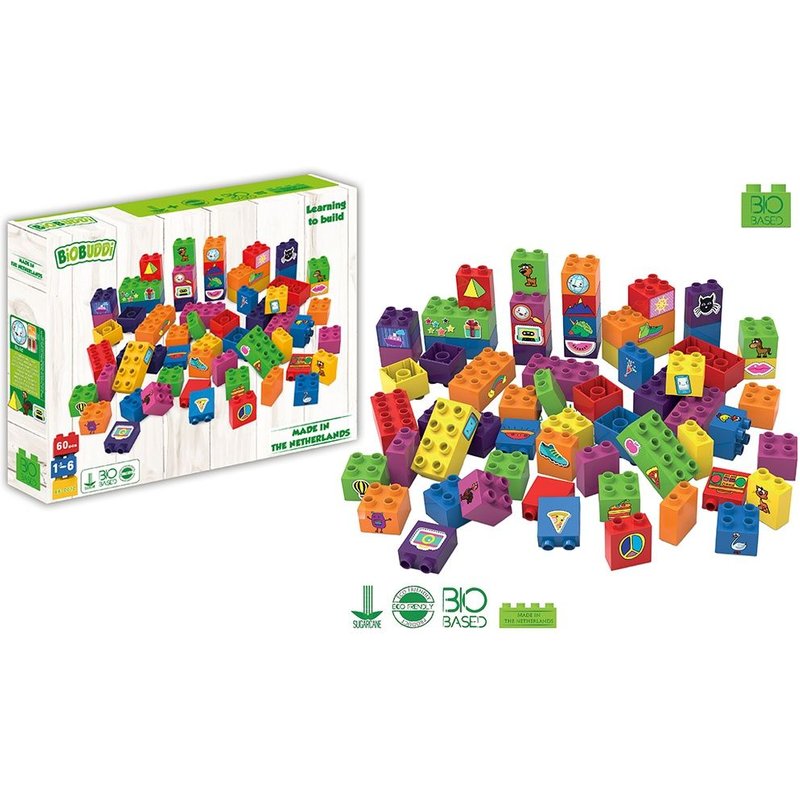 Permanent Mixte Bte/Biobuddi Multi Couleurs 60 Piec