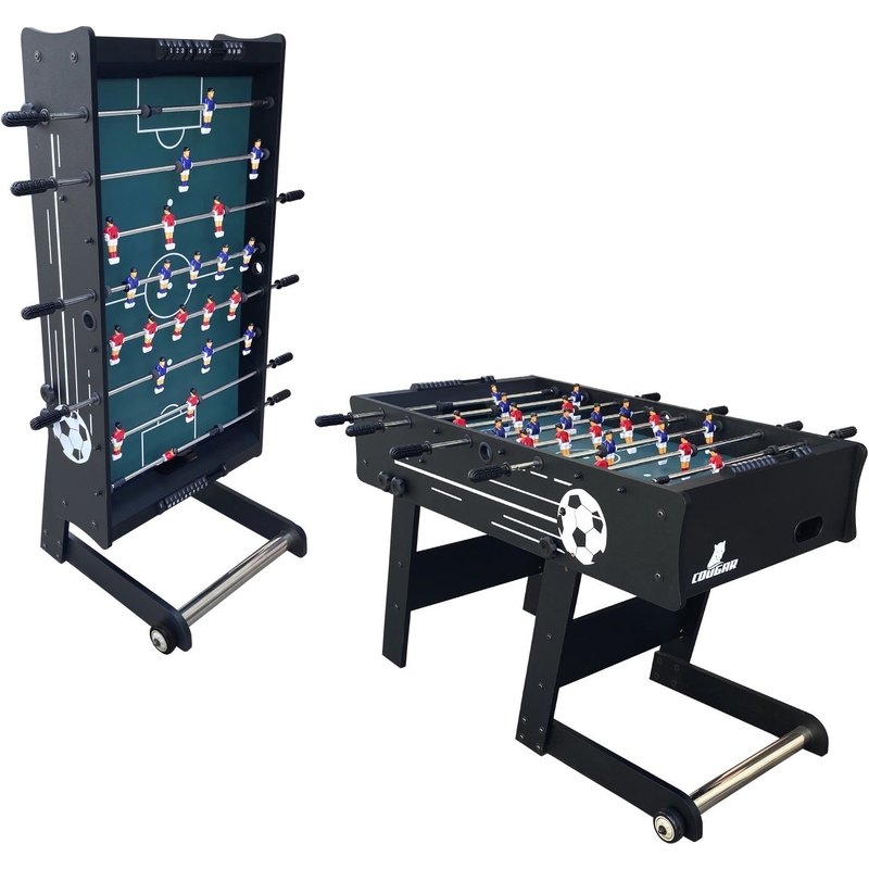Cougar Scorpion Kick TS folding Football Table Black
