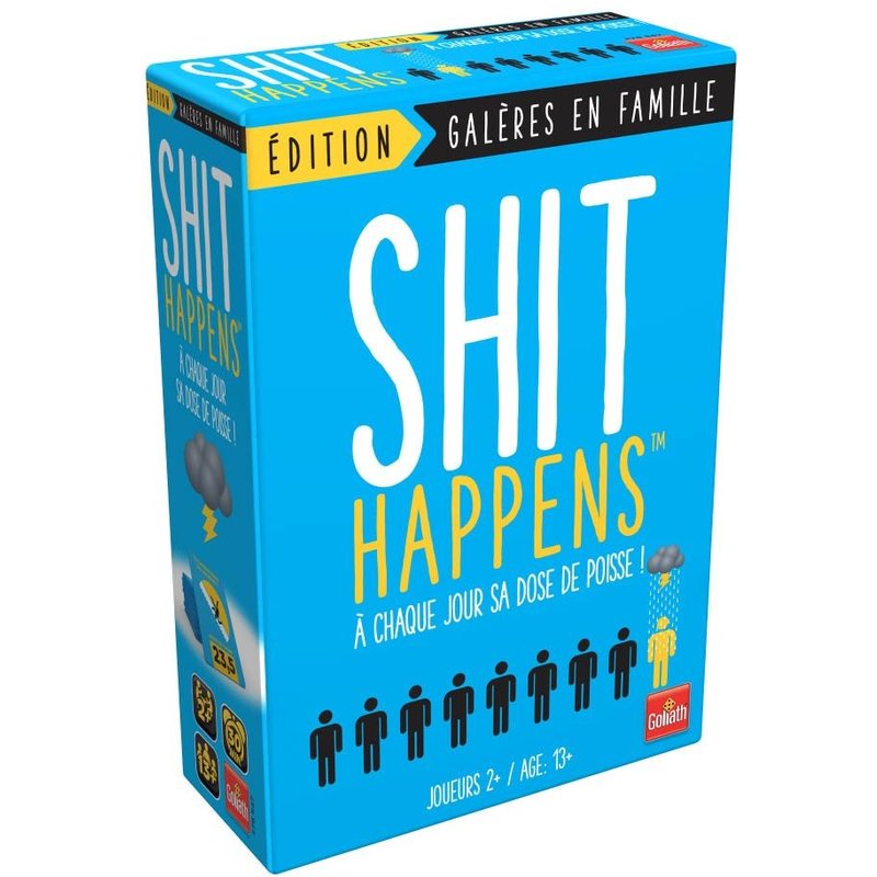 Shit Happens: Edition Galères En Famille - Jeu D'ambiance