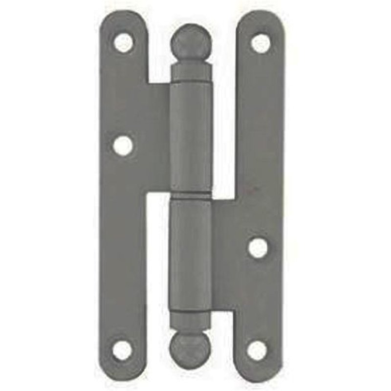 Paumelle rustique boule n°27 cémenté vernis 110x55mm droite - BOUVET - 27ARD11533