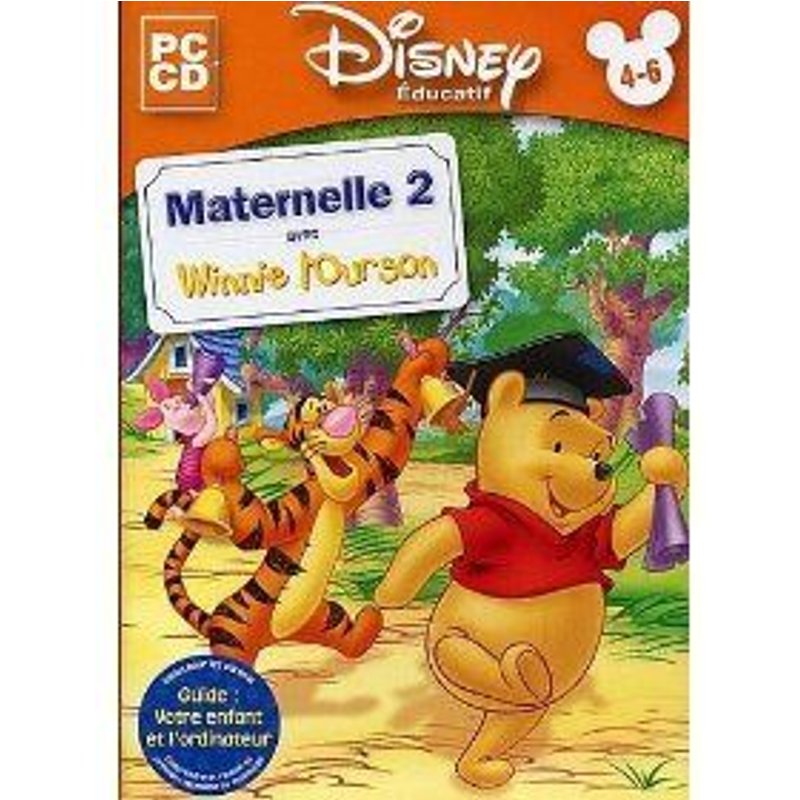 Maternelle 2 Avec Winnie L'ourson 4-6 Ans Disney Pc