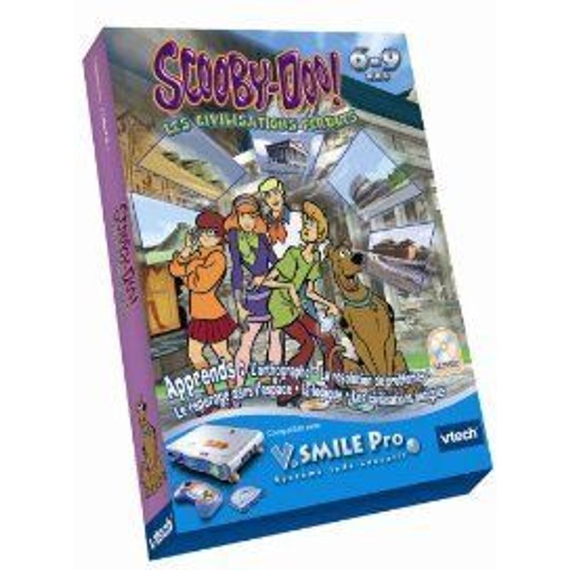Scooby-Doo ! Les Civilisations Perdues - Jeu Pour V.Smile Motion (Vtech Vsmile)
