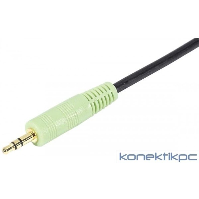 Dexlan - Câble audio - mini jack stéréo (M) pour mini jack stéréo (M) - 3 m