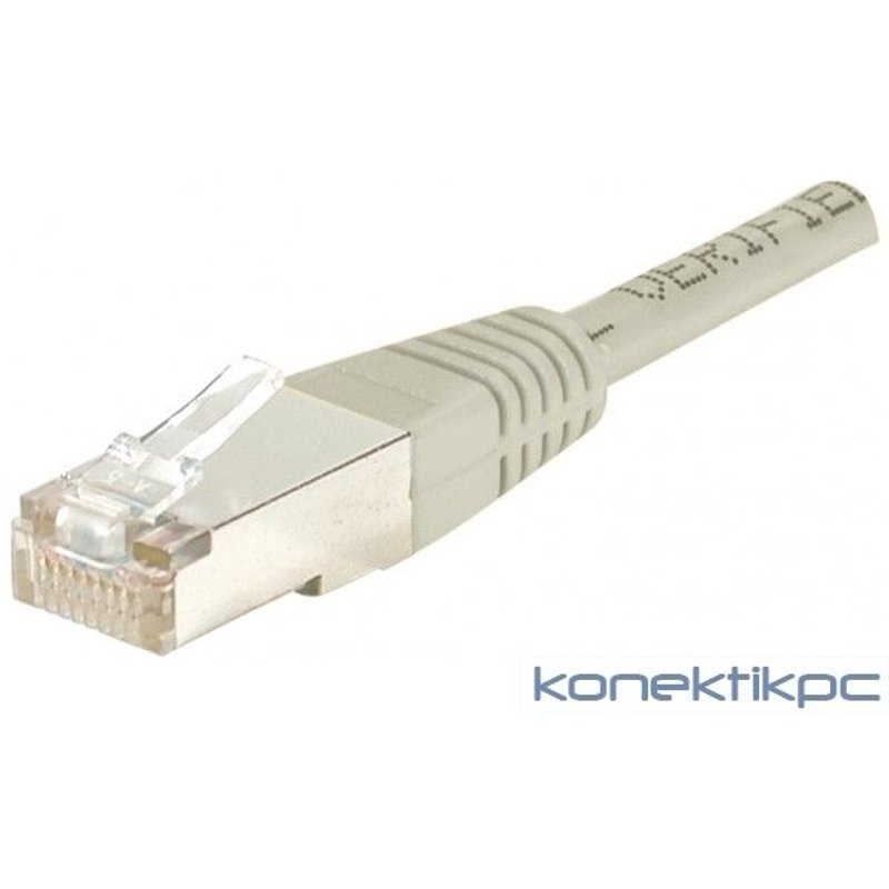 Cordon RJ45 patch FTP CAT 5e - 1,50 m - bleu