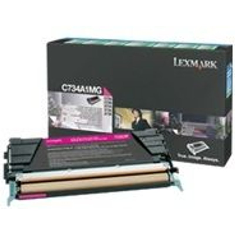 Lexmark - À rendement élevé - magenta - originale - cartouche de toner LCCP, LRP - pour Lexmark C736dn, C736dtn, C736N, X736de, X738de, X738dte