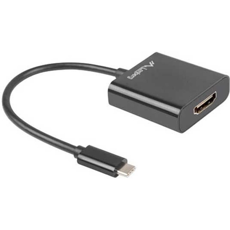 lanberg adaptateur usb hdmi m f ad uc hd 01 15 cm