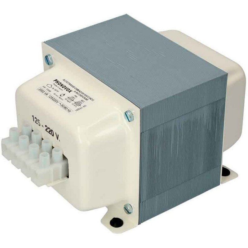 phonovox autotransformateur reversible 3000va 2100w 125 220v