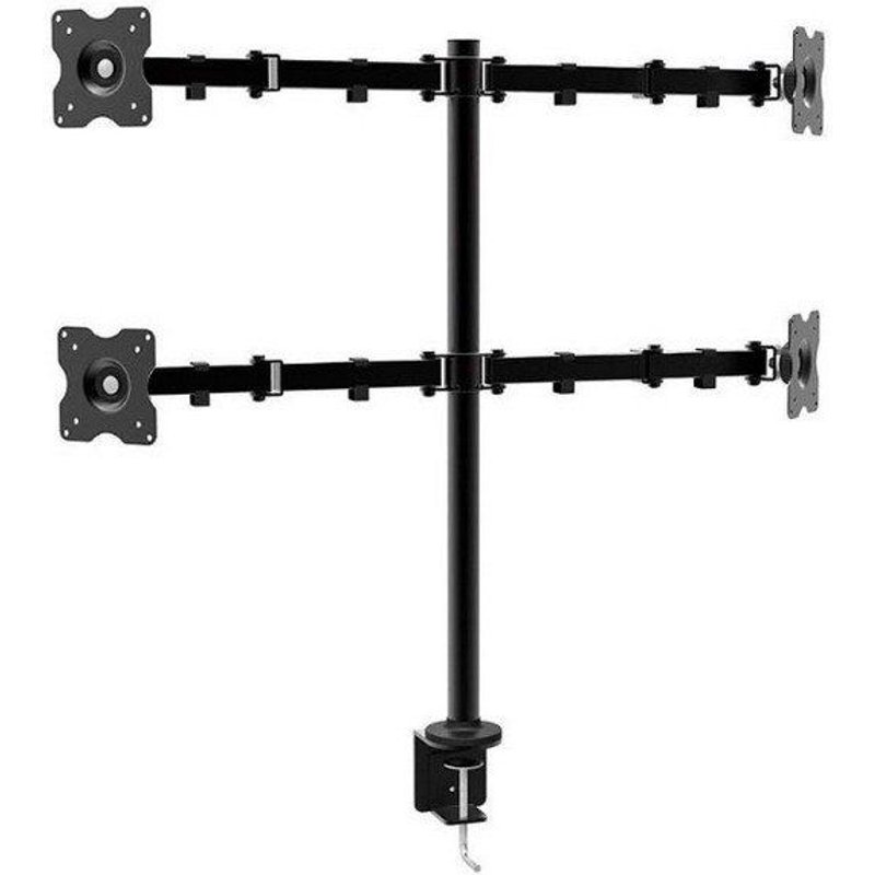 approx support de table ecrans a deux bras appsmf02 10 27 10kg