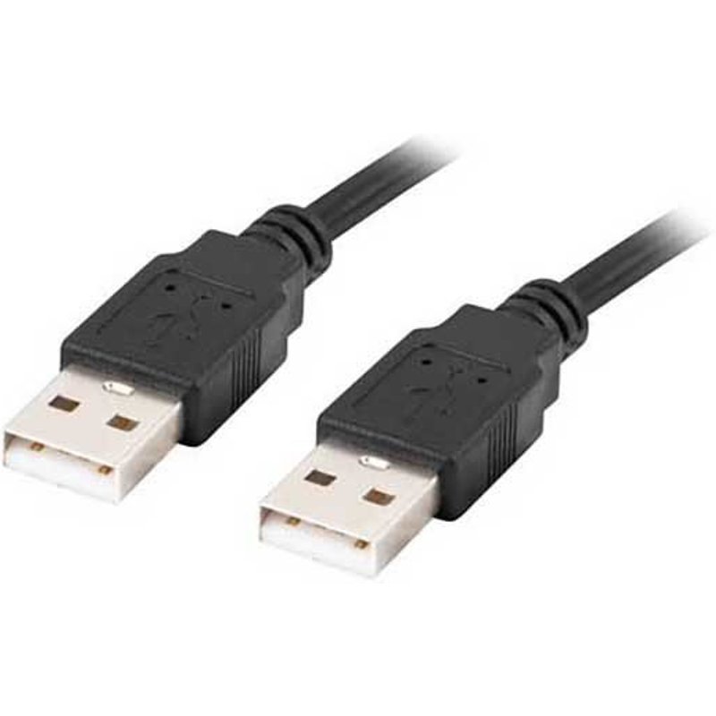 lanberg cable usb a ca usba 20cu 0018 bk 1.8 m