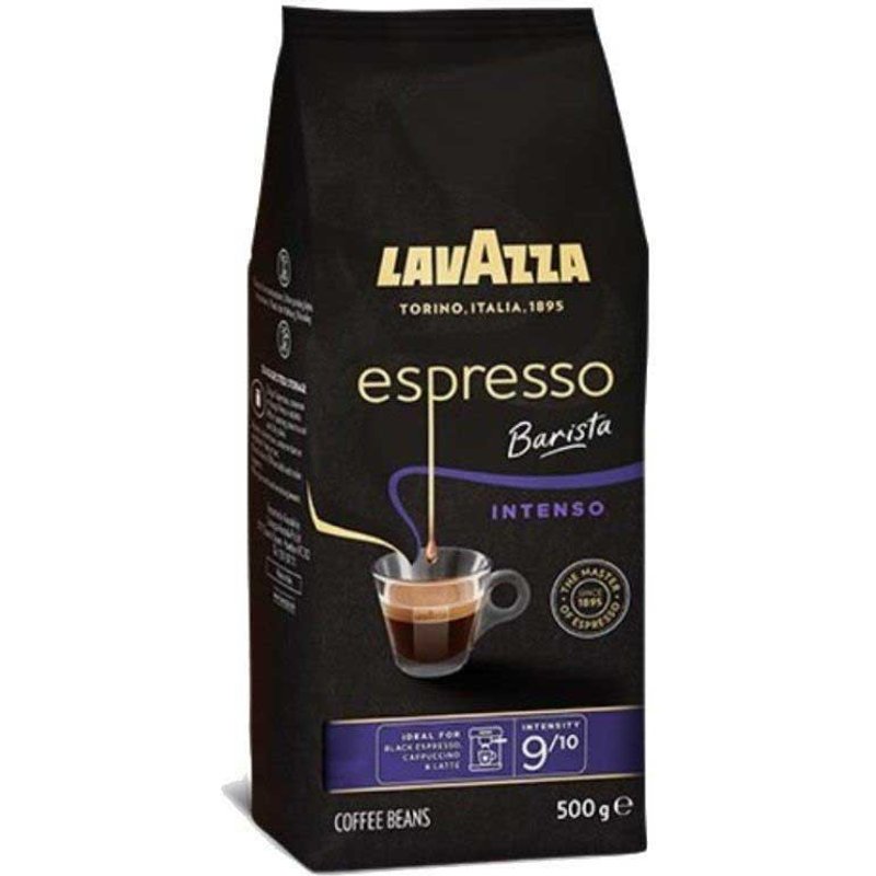 lavazza grains de cafe espresso barista intenso 500g