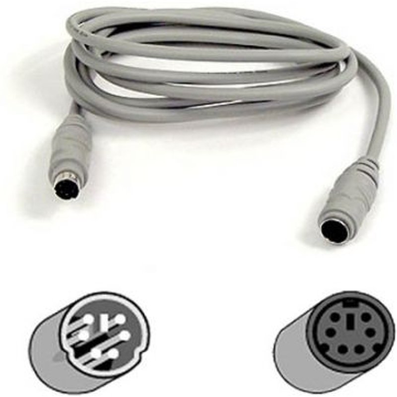 Pro Series PS/2 Mouse and Keyboard Extension Cable