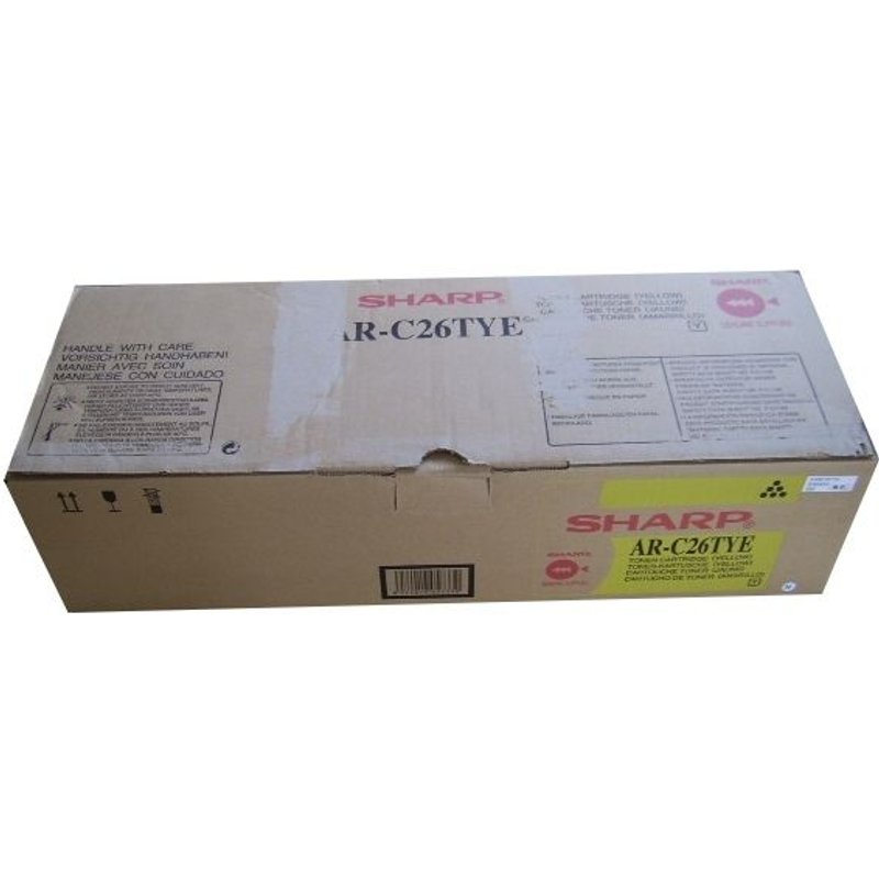 Sharp AR-C26TYE - Jaune - originale - cartouche de toner - pour AR-C260M