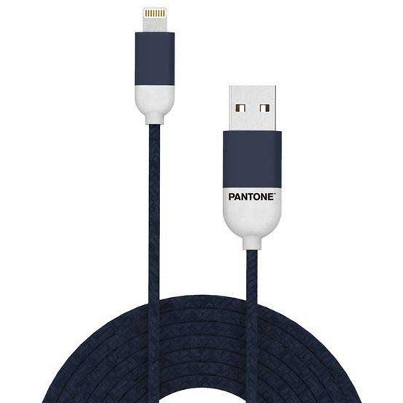 pantone universe cable usb a vers lightning 2.4a 1.5 m