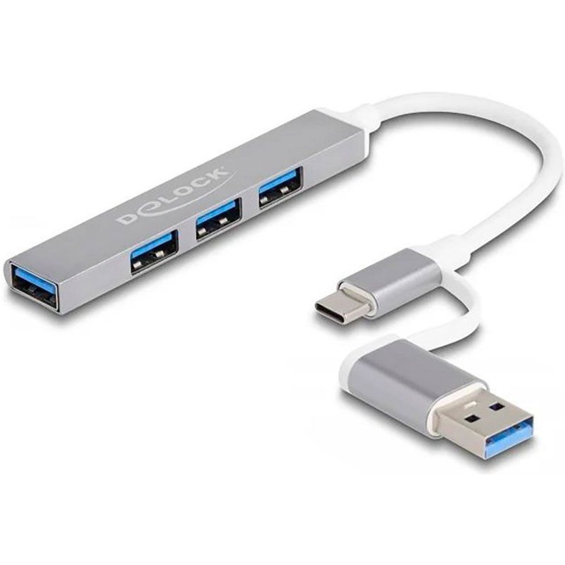 delock concentrateur usb c 64214