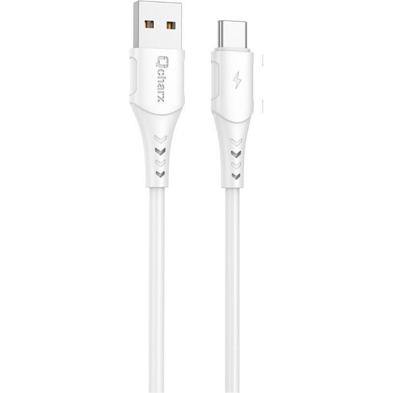 qcharx cable usb a pvc micro usb 24a 1 m 1 m