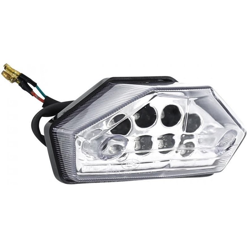 Feu arrière transparent à leds pour Rieju 50 Mrt