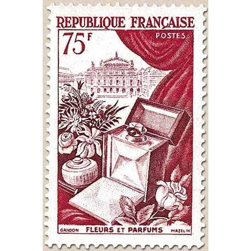1954 Fleurs Et Parfums Yvert 974