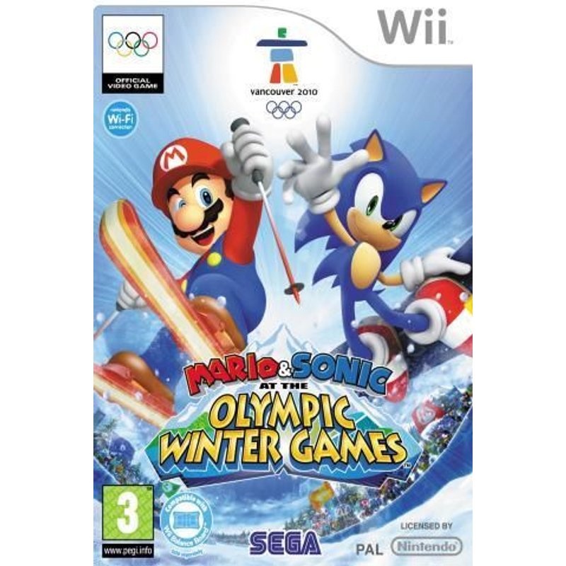 Mario & Sonic At The Olympic Winter Games - Version Anglaise Wii