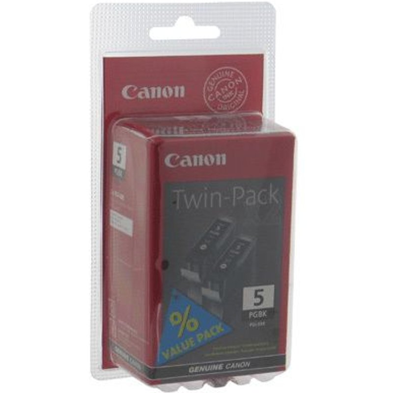 Twin-Pack Canon Pgi-5bk Noir