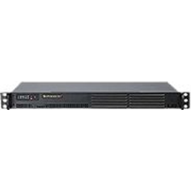 Supermicro SuperServer 5015A-PHF - Serveur - Montable sur rack - 1U - 1 voie - 1 x Atom D510 / 1.66 GHz - RAM 0 Go - aucun disque dur - MGA G200eW - GigE - moniteur : aucun