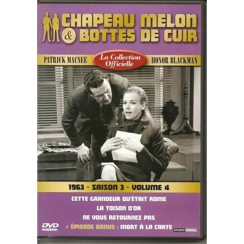 Chapeau Melon Et Bottes De Cuir La Collection Officielle 1963 Saison 36 Volume 4