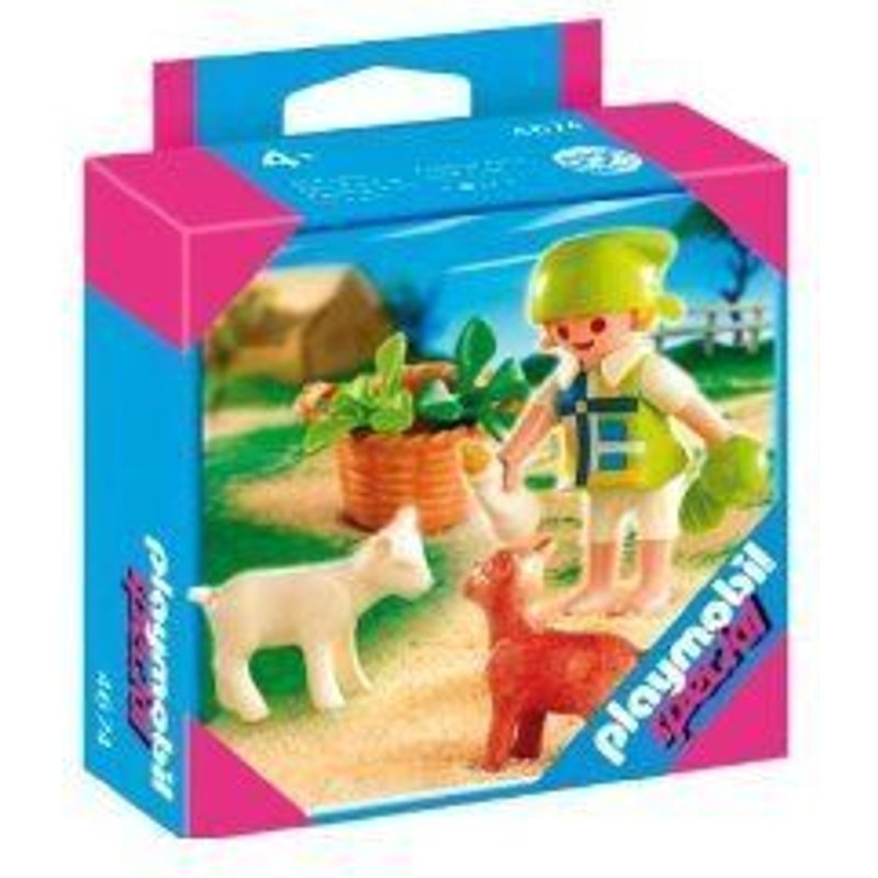 Playmobil Special Plus 4674 - Fillette Avec Chevreaux