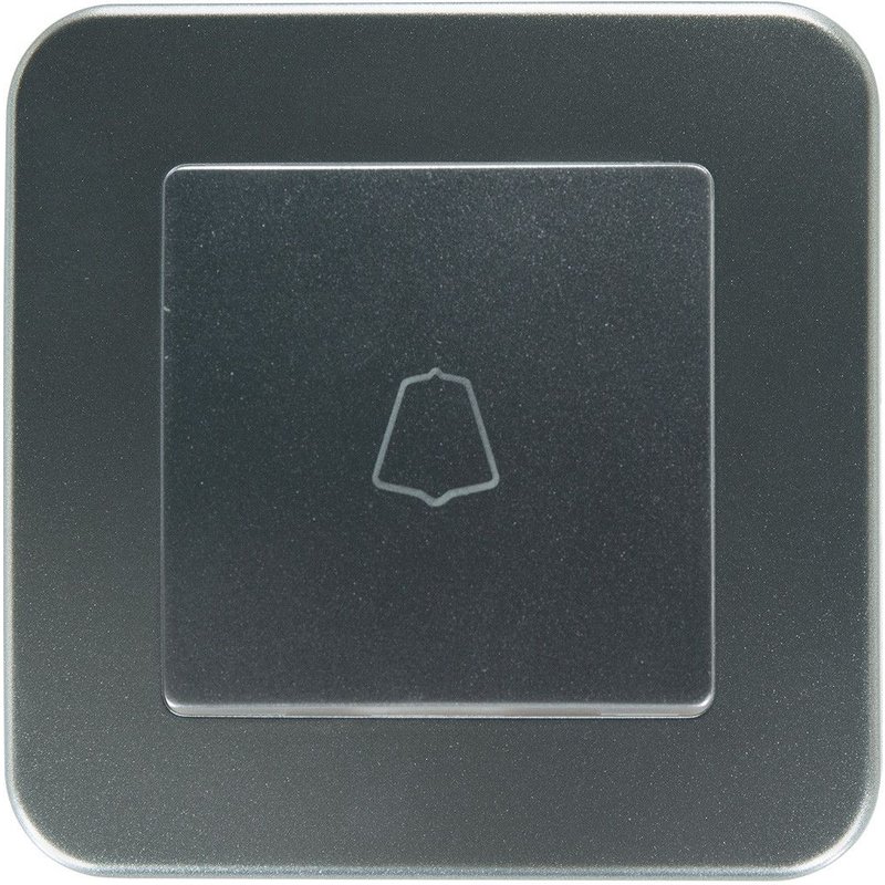 Bouton Poussoir Classic Argent