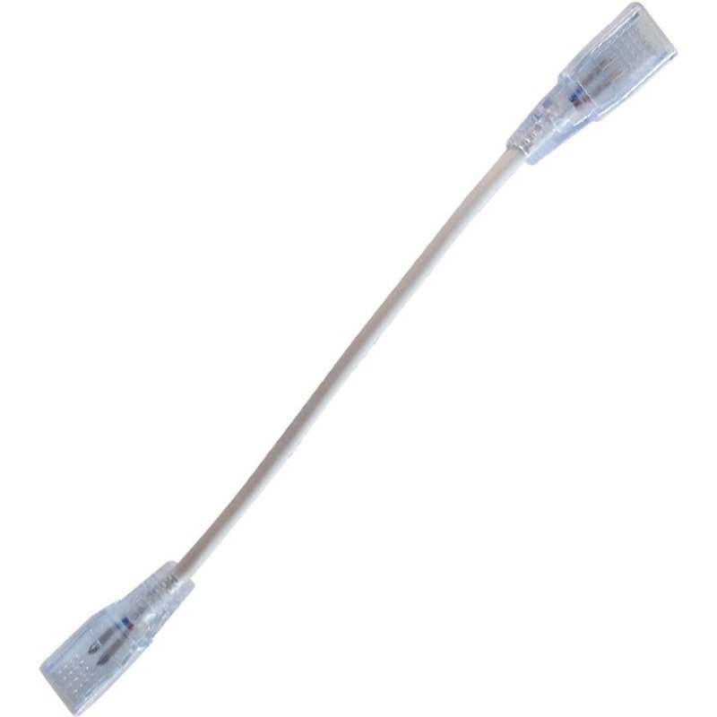 Connecteur de Jonction Ruban LED 220V AC SMD&COB Monochrome IP65 Largeur 12mm Blanc