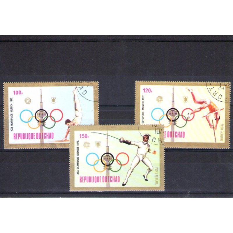 1972 - Nr 138 À 140 - Vainqueurs Aux Jeux Olympique De Munich