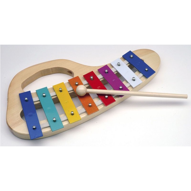 Xylophone En Bois Et Métal - Métalophone