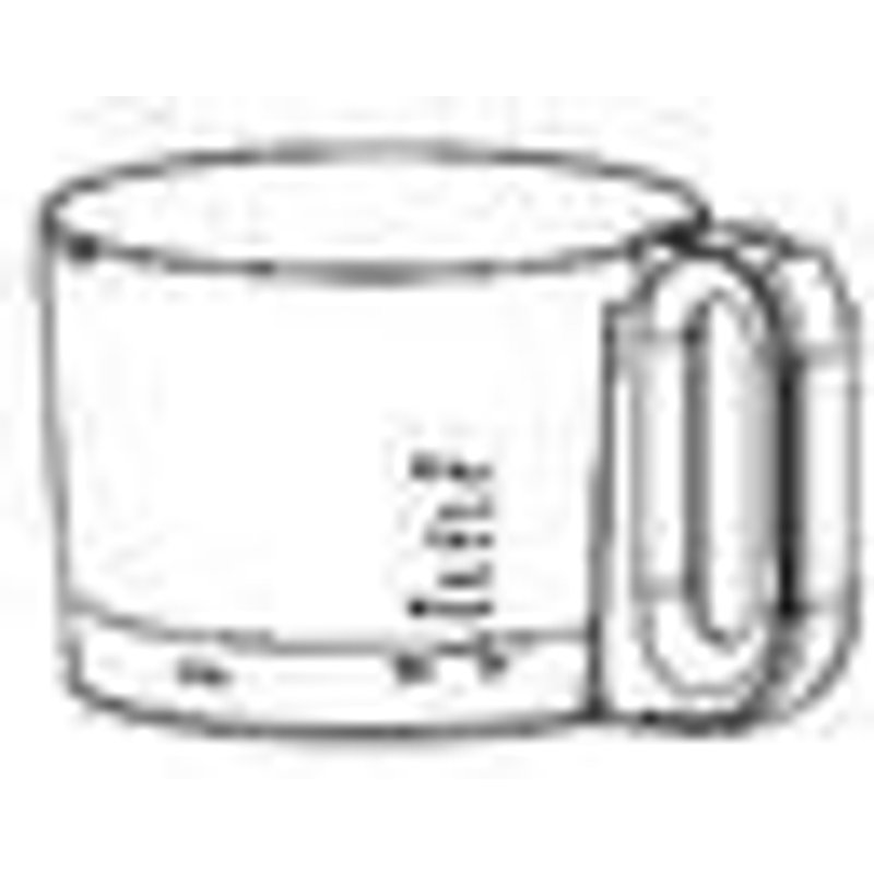 Bol Hachoir Masterchef 8000 / Vitacompact / Fp4101 Fp412141 Fp4131 Fp4151 Fp4161 Fp650hb1 Fp651 Fp652 Fp658 Fp659 Fp663 Robot Menager Seb Fp411141