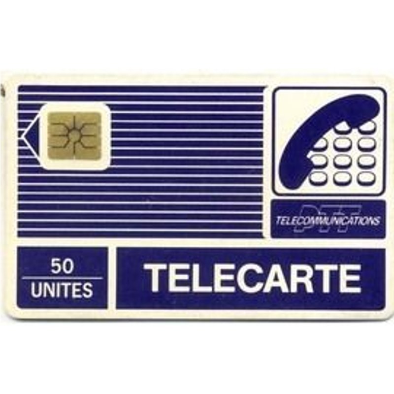 Telecarte 50 Ptt Telecommunications Sc5