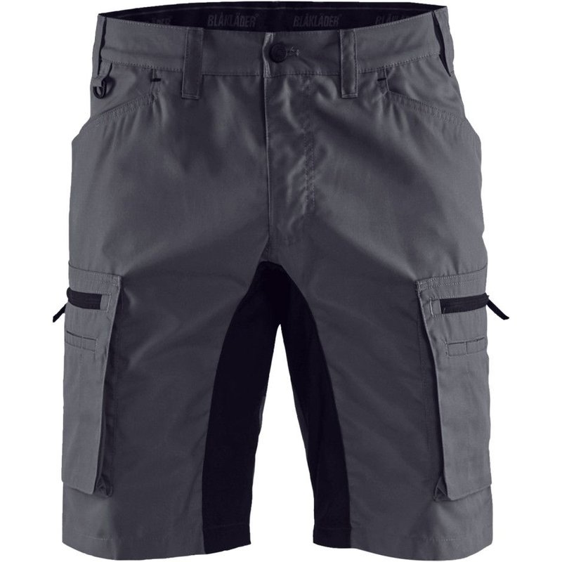 Short maintenance +stretch Gris moyen/Noir 144918459699 - Blaklader