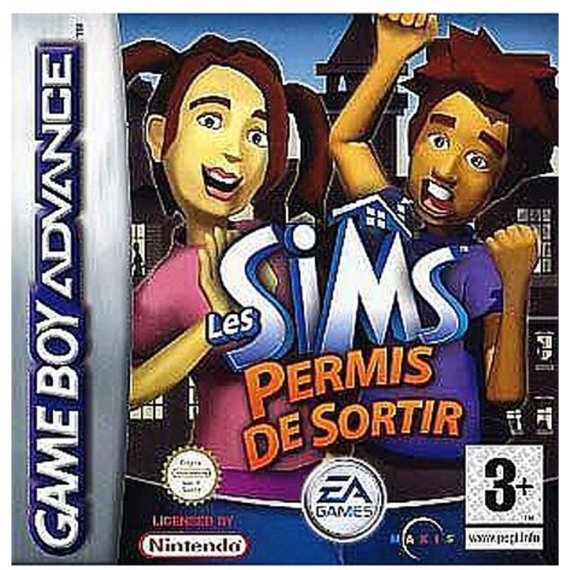 Sims : Permis De Sortir Game Boy Advance