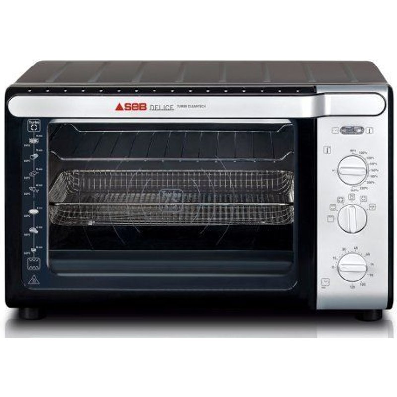 SEB Délice Turbo 30L - Four électrique - 30 litres - 2.9 kWatt - noir / argent