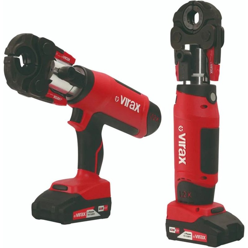 Presse à sertir électro-mécanique Viper L2X + 2 batteries + pince mére 253571 - Virax