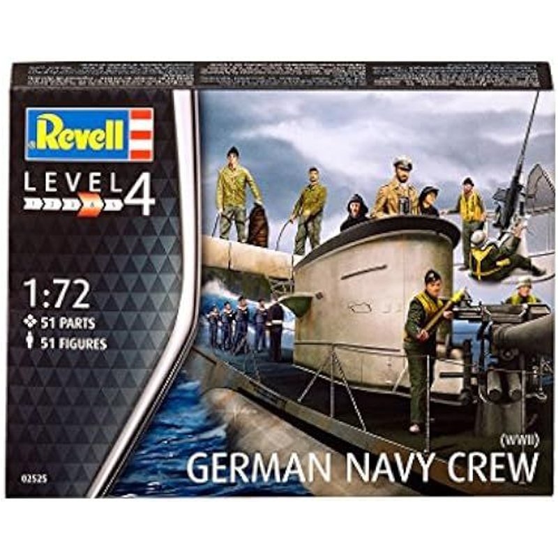 Figurines Équipage Marine Allemande (Wwii)-Revell