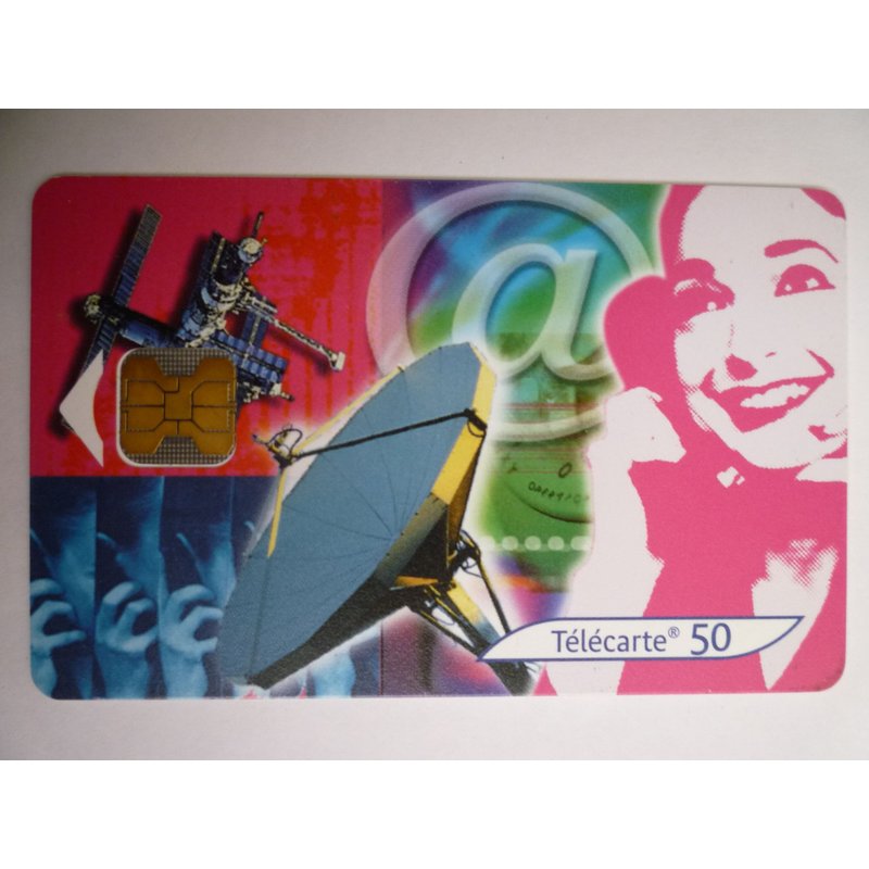 Télécarte France Telecom 50 Unités 2000 Le Xxe Siècle N°6/12 : Les Télécommunications