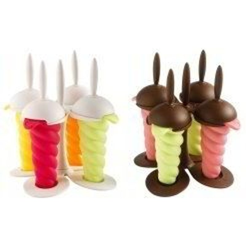 Mastrad - F47216 - Manège À Glaces Et Sorbets - Vert Et Rose