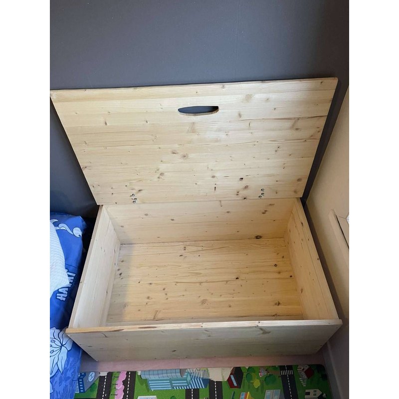 Coffre À Jouets En Bois