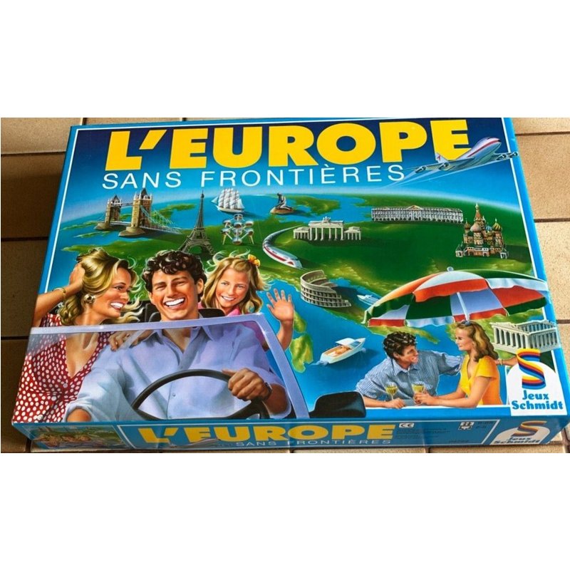 L - Europe Sans Frontière . Grand Rallye En 5 Étapes . Jeu - Schmidt .