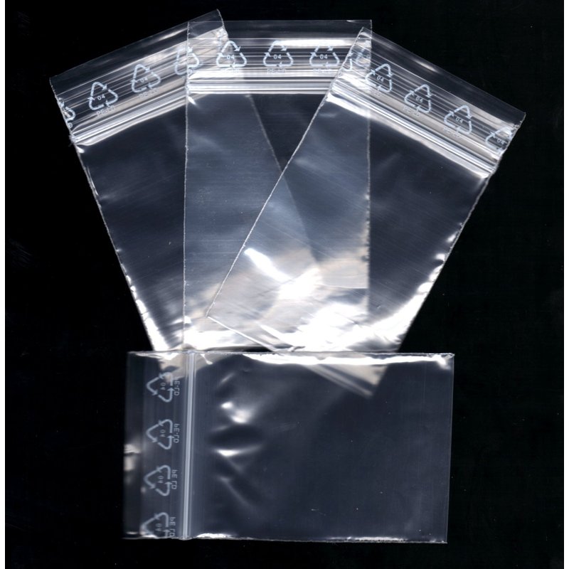 200 sachets zip polyéthylène 60 x 80 mn