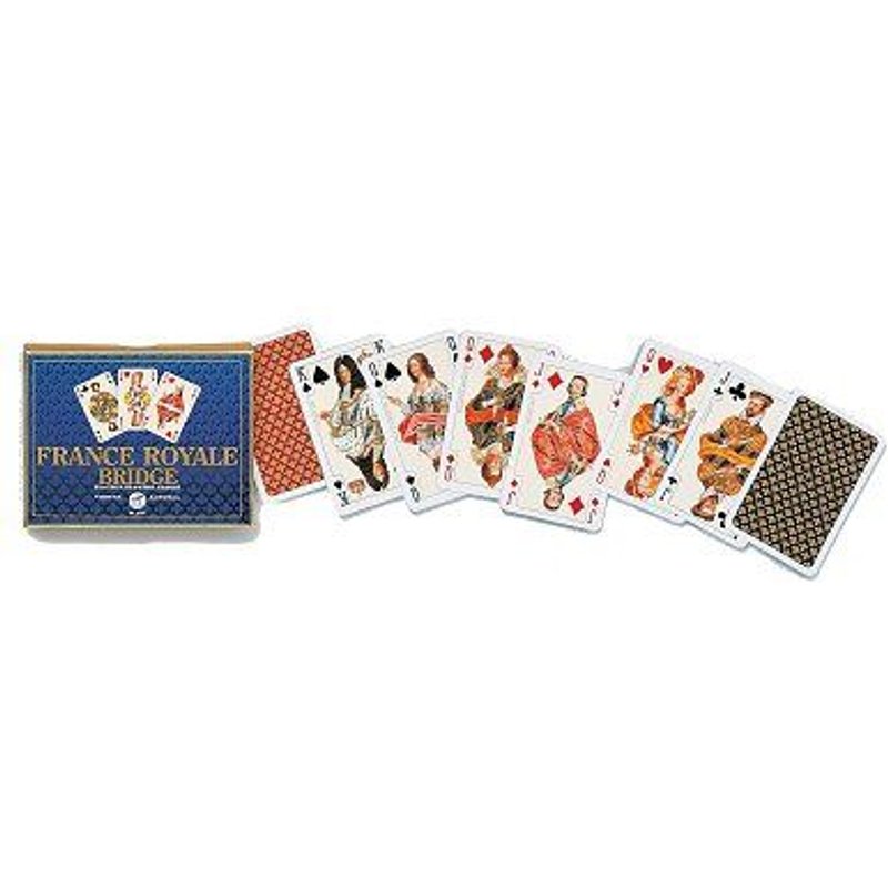 Jeux De Cartes : France Royale 2 X 55 Pièces