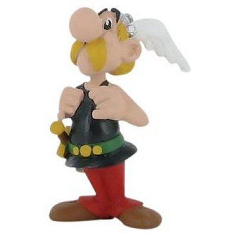Plastoy - 60524 - Figurine - Figurine - Asterix Fier - Tenant ses Bretelles - New