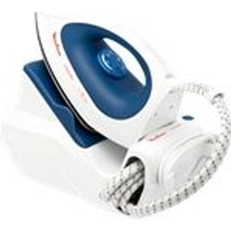 Moulinex Compacteo GM5010E0 - Centrale vapeur - semelle : acier inoxydable - 2135 Watt - blanc/bleu