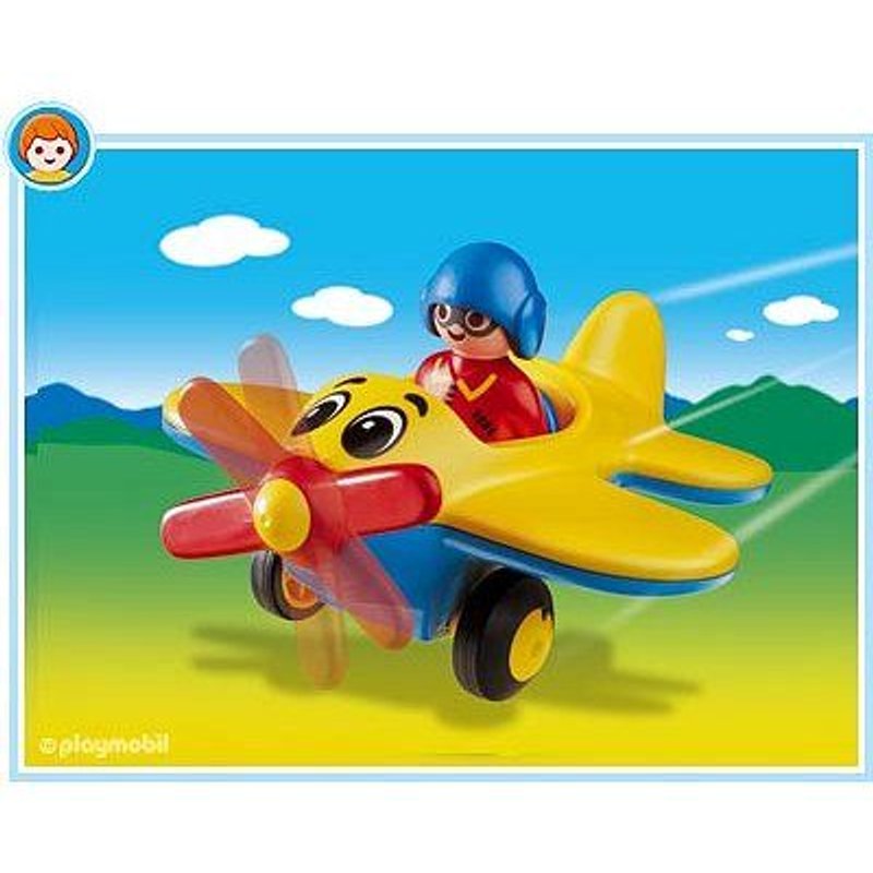 Playmobil 123 6717 - Pilote Et Avion