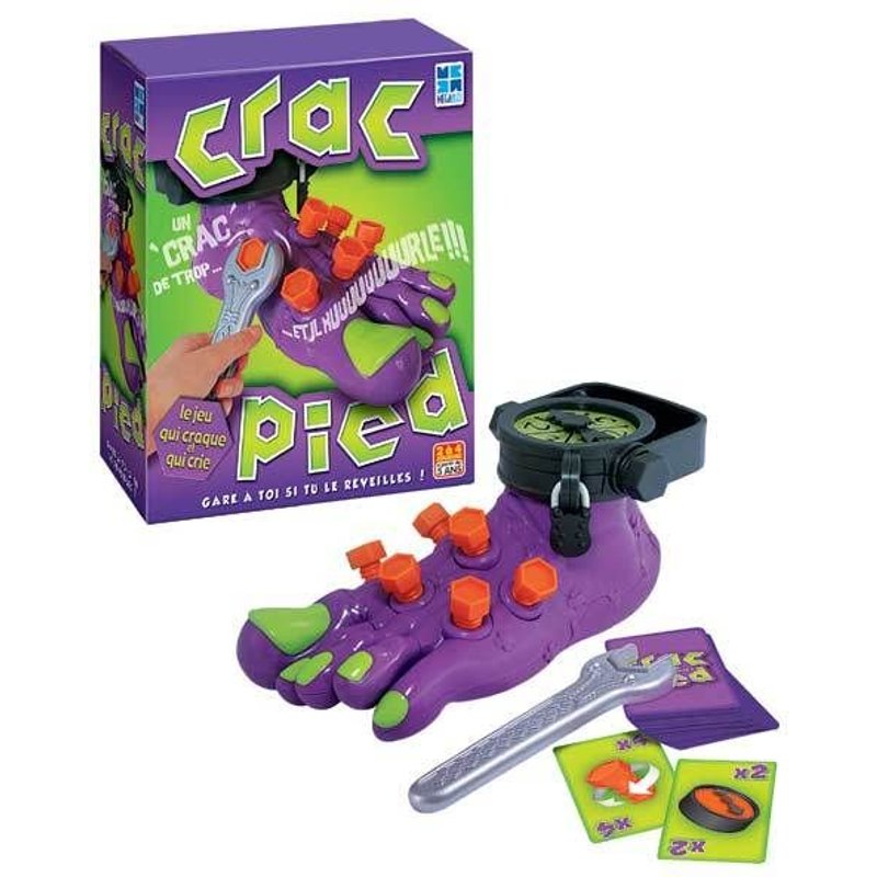 Jeu D'action Et De Réflexe - Crac Pied